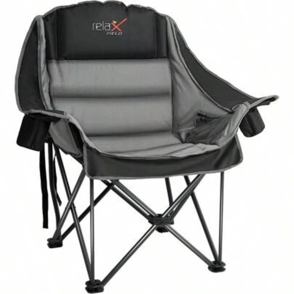 Hunting And Fishing Outdoor Chairs - Oversized Camping Chair for Adults, Heavy
