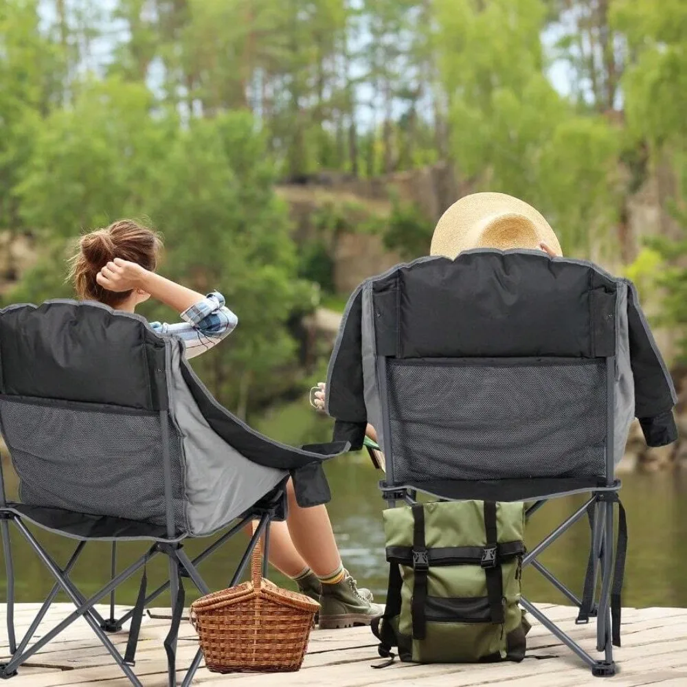Oversized Camping Chair for Ad - đánh giá và giá Hunting And Fishing Outdoor Chairs