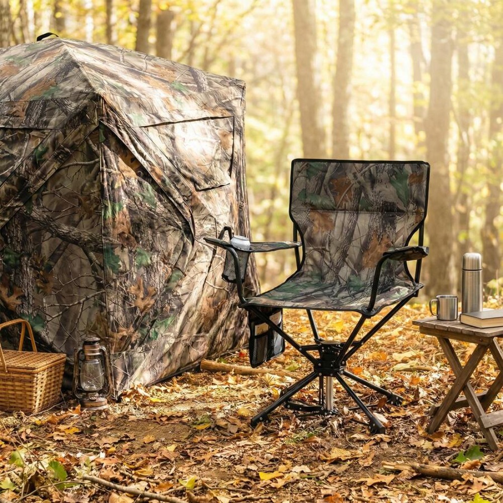 360 Degree Swivel Hunting Chai - đánh giá và giá Hunting And Fishing Outdoor Chairs