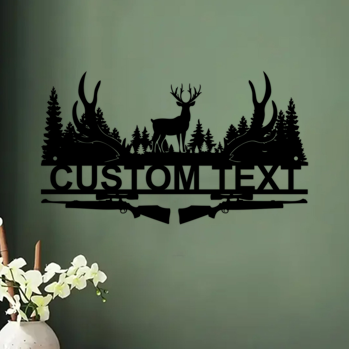 Custom Deer Cabin Metal Sign,  - đánh giá và giá Hunting Outdoor Decor