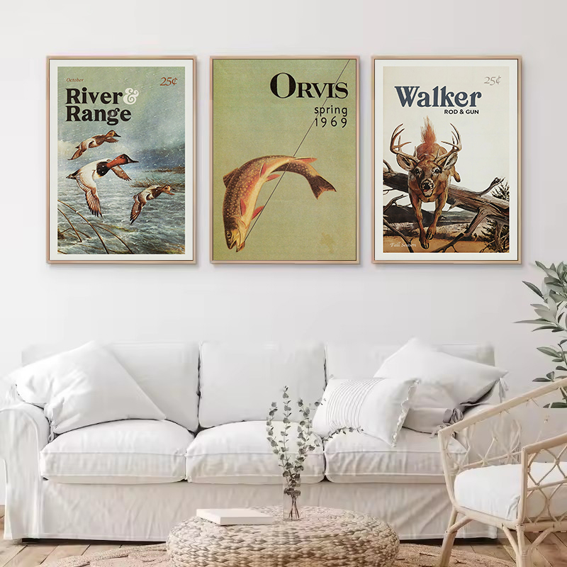 Retro Wildlife Outdoor Hunting - đánh giá và giá Hunting Outdoor Decor
