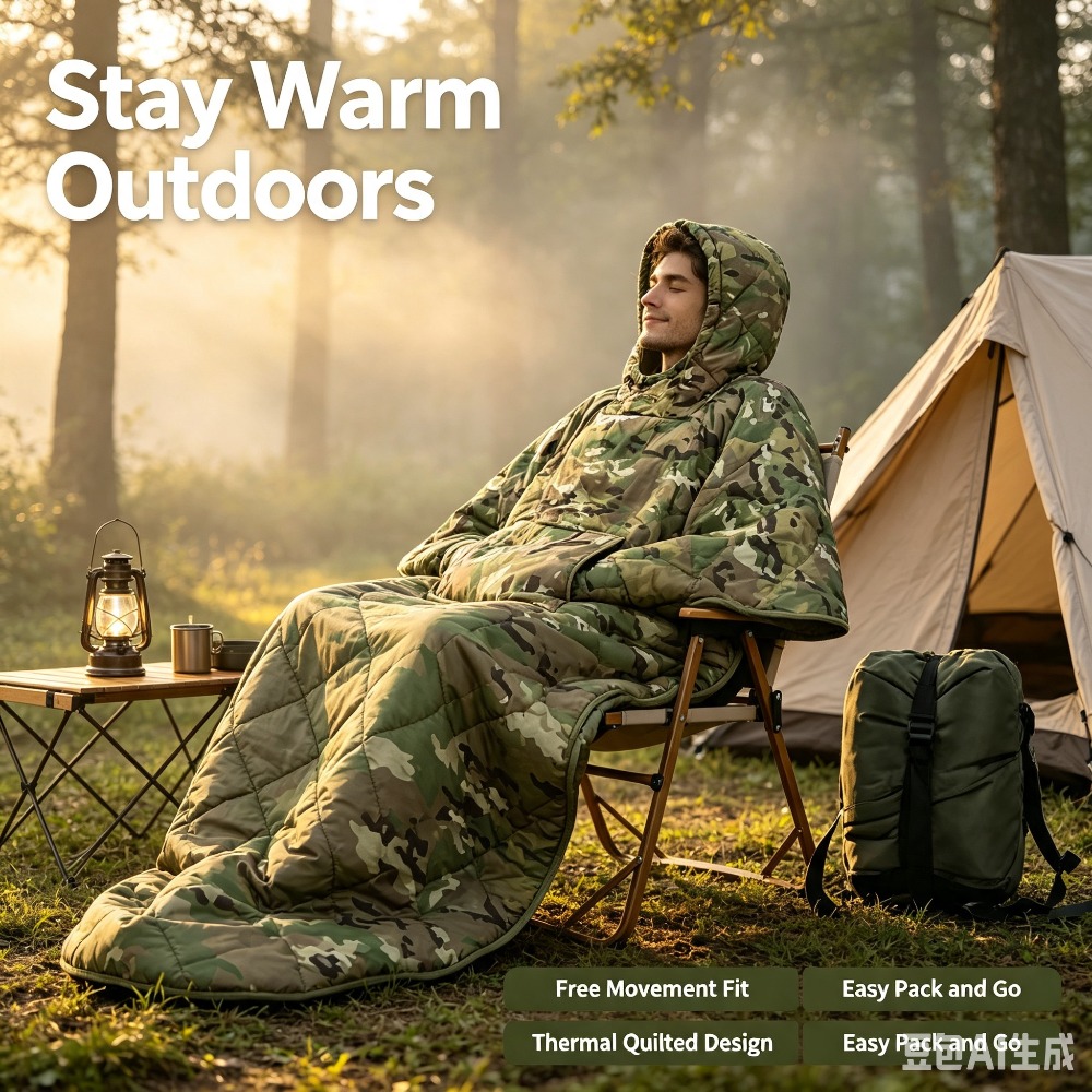 Camo Blanket Waterproof Insula - đánh giá và giá Outdoor Hunting Blanket