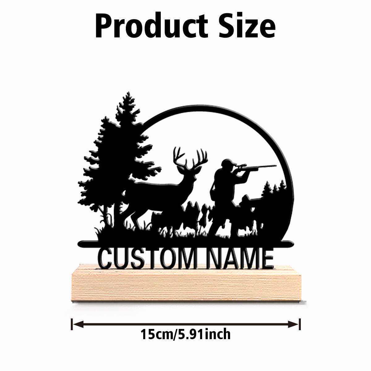 1pc Fashion ersonalized Custom - đánh giá và giá Hunting Outdoor Decor