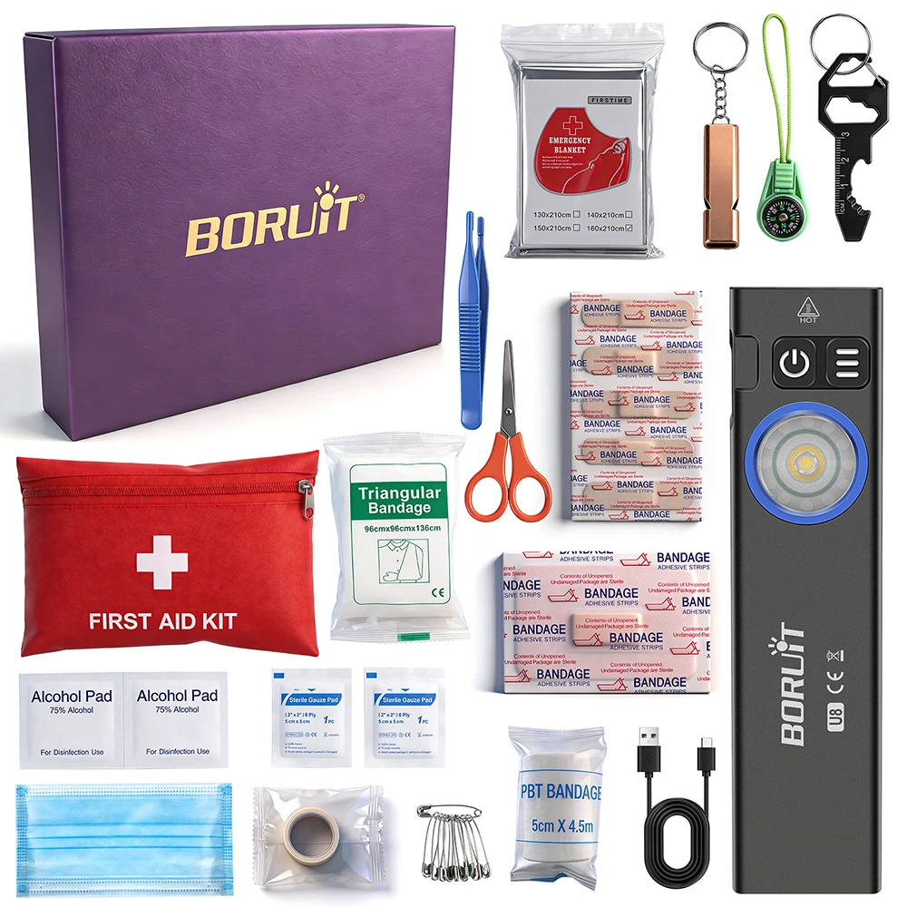 Boruit U8 Outdoor Flashlight I - đánh giá và giá Outdoor Hunting Blanket